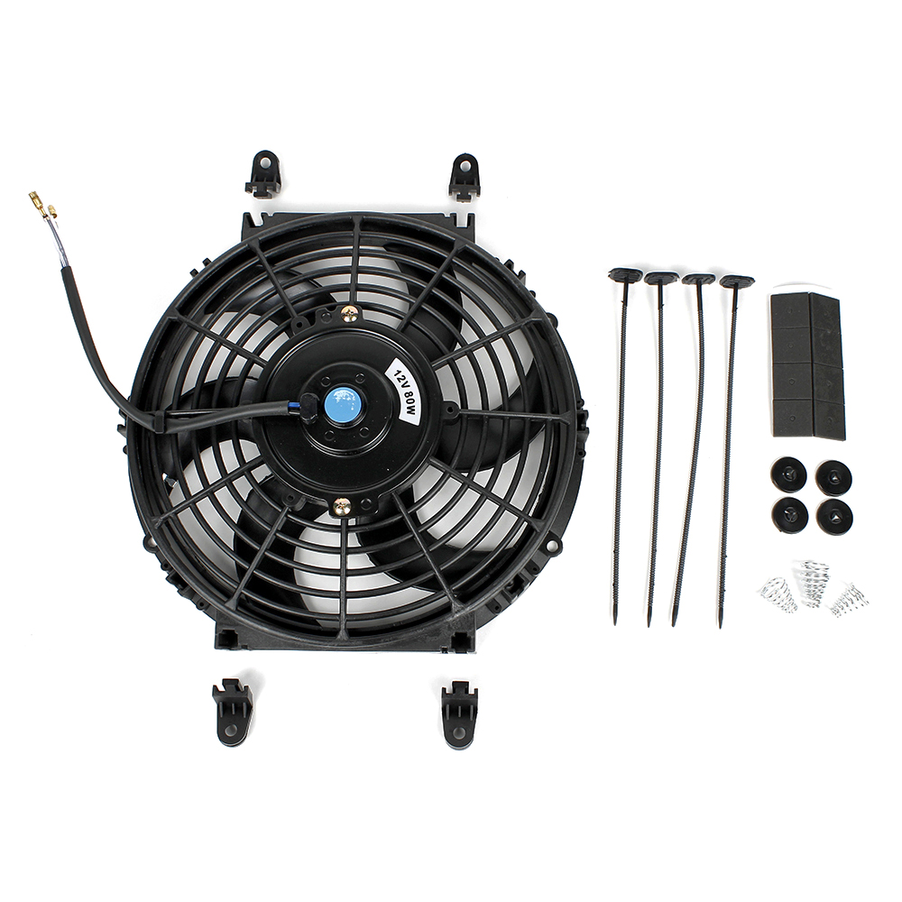 Radiator fan electric 10" pull type