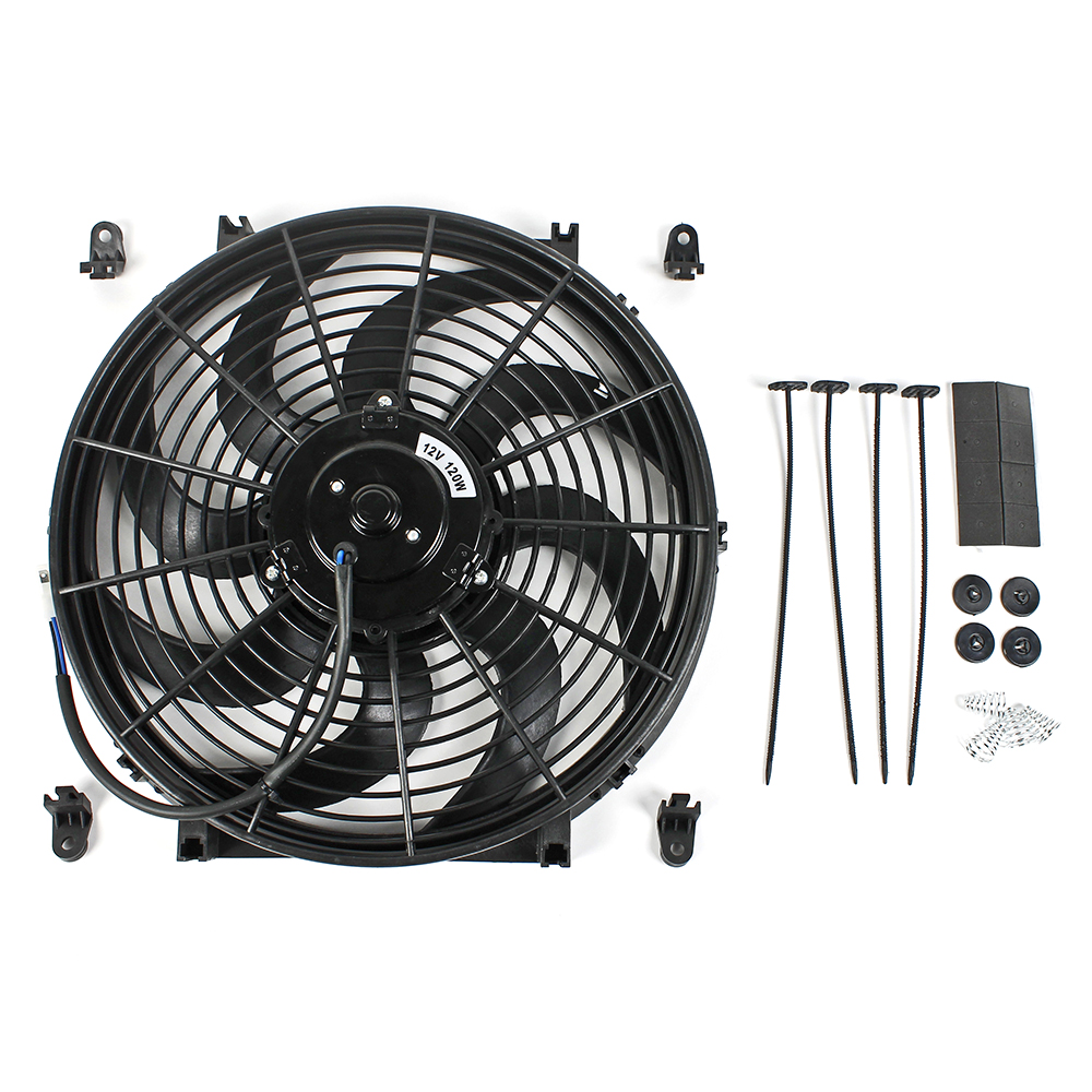 Radiator fan electric 14" pull type