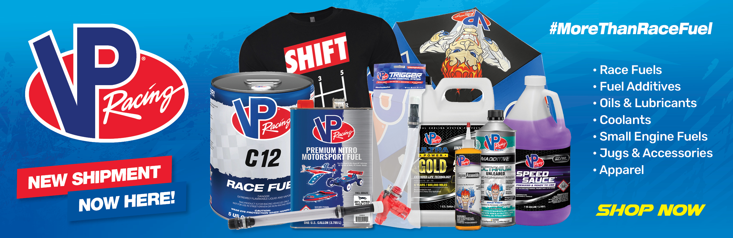 New Shipment of VP Fuel Is Here!