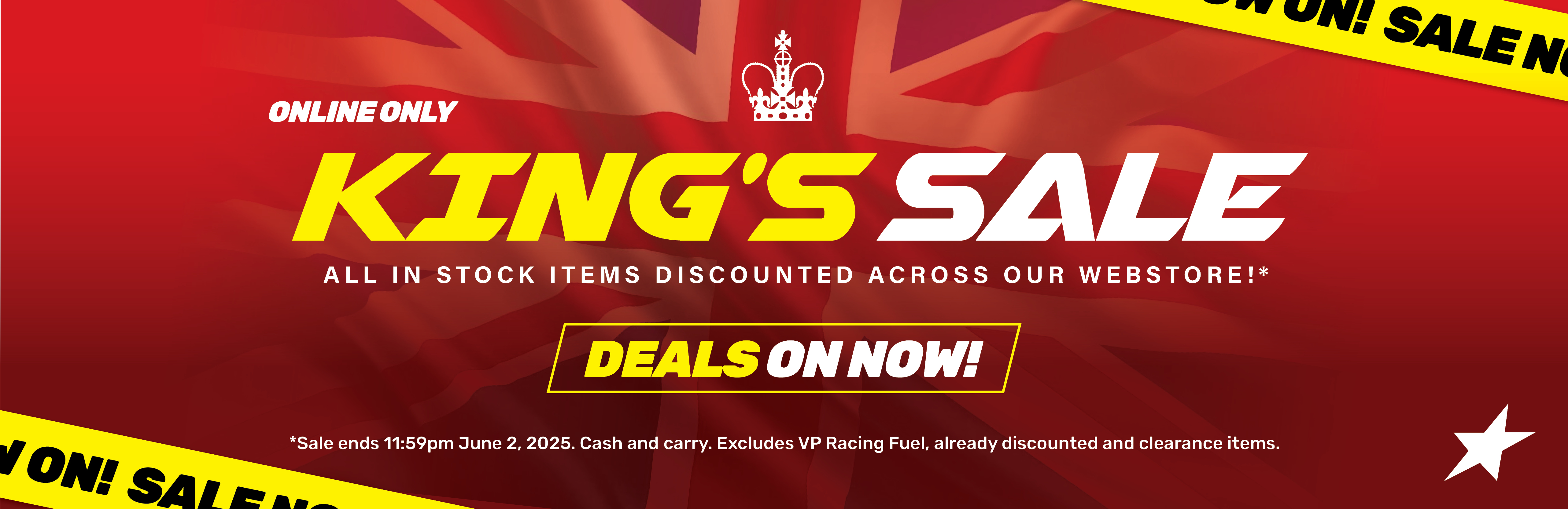 King's Birthday Sale - Deals On Now!
