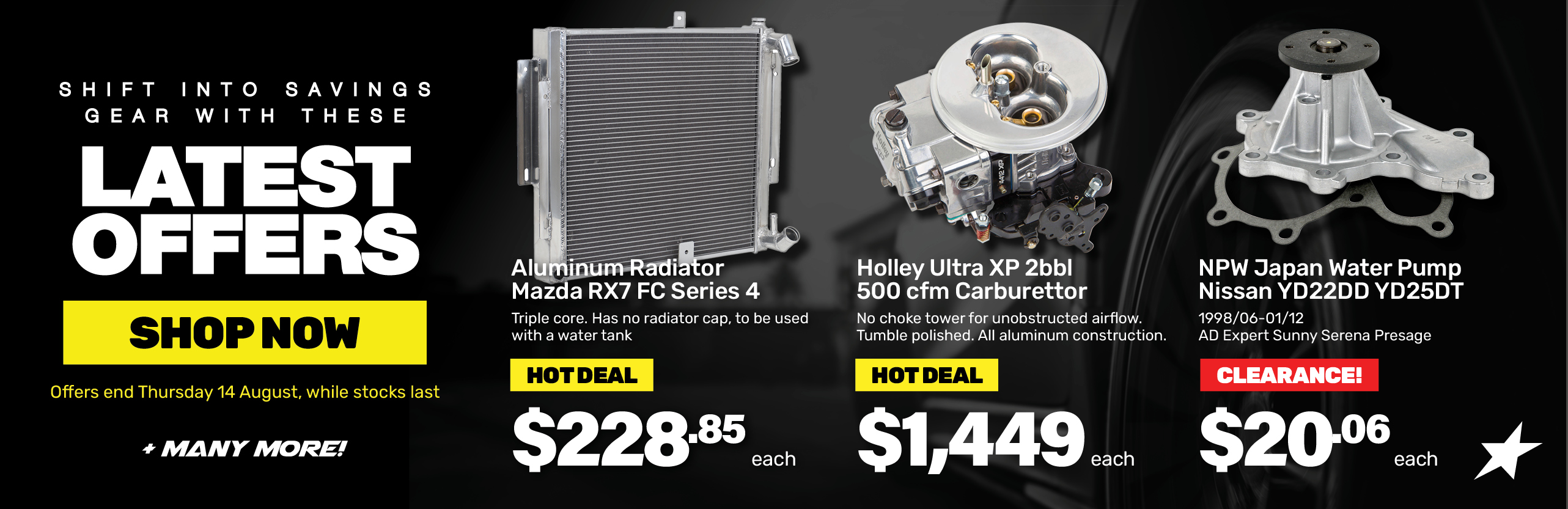 Latest Offers - STA Parts