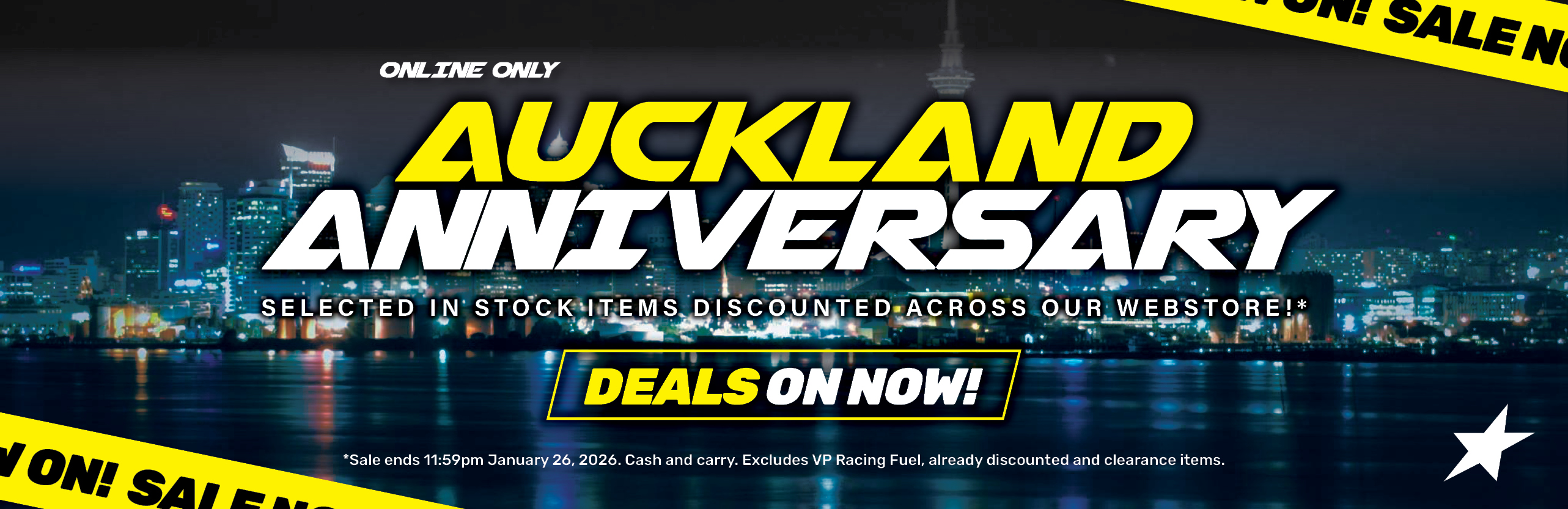 Auckland Anniversary Sale!