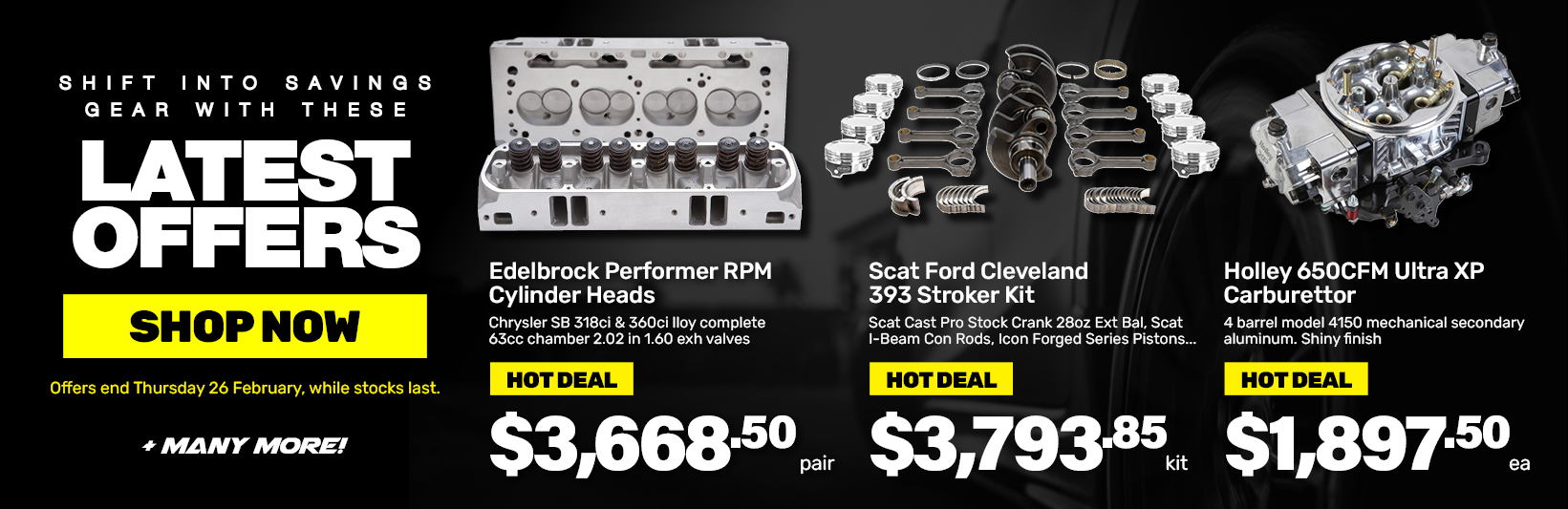 Latest Offers - STA Parts