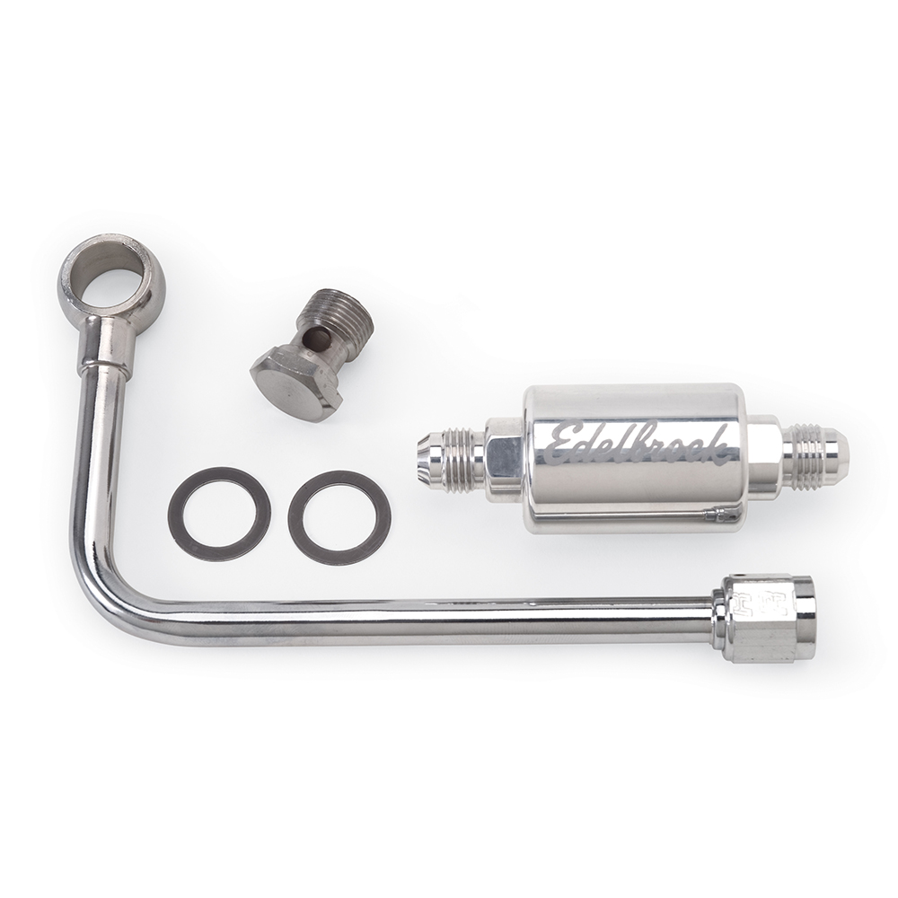 Edelbrock Single Feed Fuel Line Kit 8131