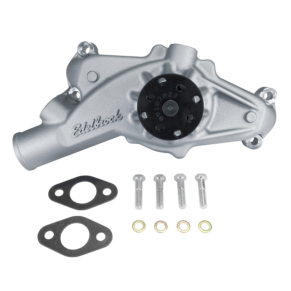 Edelbrock Aluminium Water Pump Chev BB V8 short st