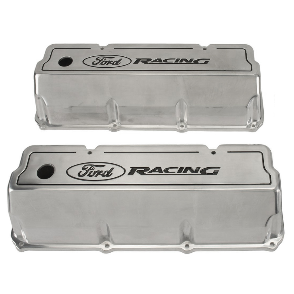 Ford Racing M-6582-Z351 Polished Aluminum Valve Co