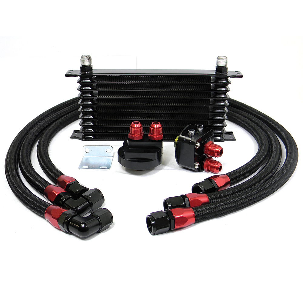 Oil Cooler Relocation Kit 10-row