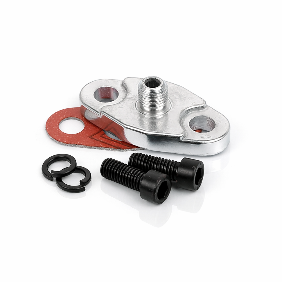 T3 T4 turbo oil feed adaptor